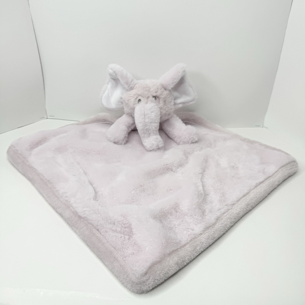 SL Home Fashions So Dreamy Pink Elephant Plush Lovey Security Blanket Thick